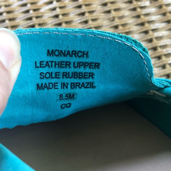 🦋 Earth Teal Suede Driving Moccasin 🦋 - Picture 5 of 11